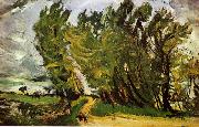 Chaim Soutine Windy Day in Auxerre oil painting on canvas